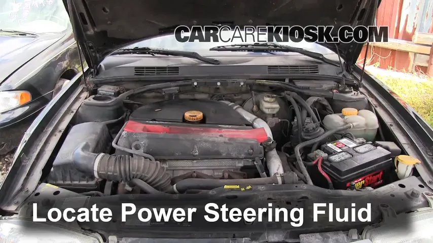 1996 Saab 900 SE Turbo 2.0L 4 Cyl. Turbo Convertible (2 Door) Power Steering Fluid